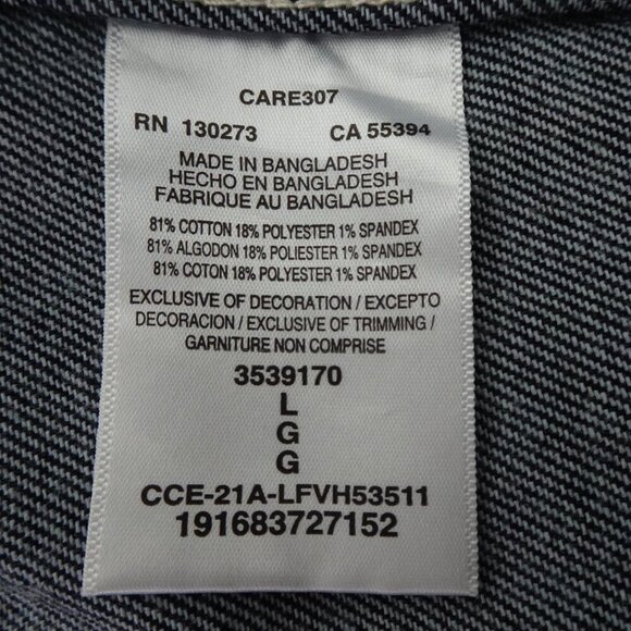 Lee Jeans Women's Overall Dress Blue Size L Denim Jumper Midi Preppy Schoolgirl - Picture 11 of 12